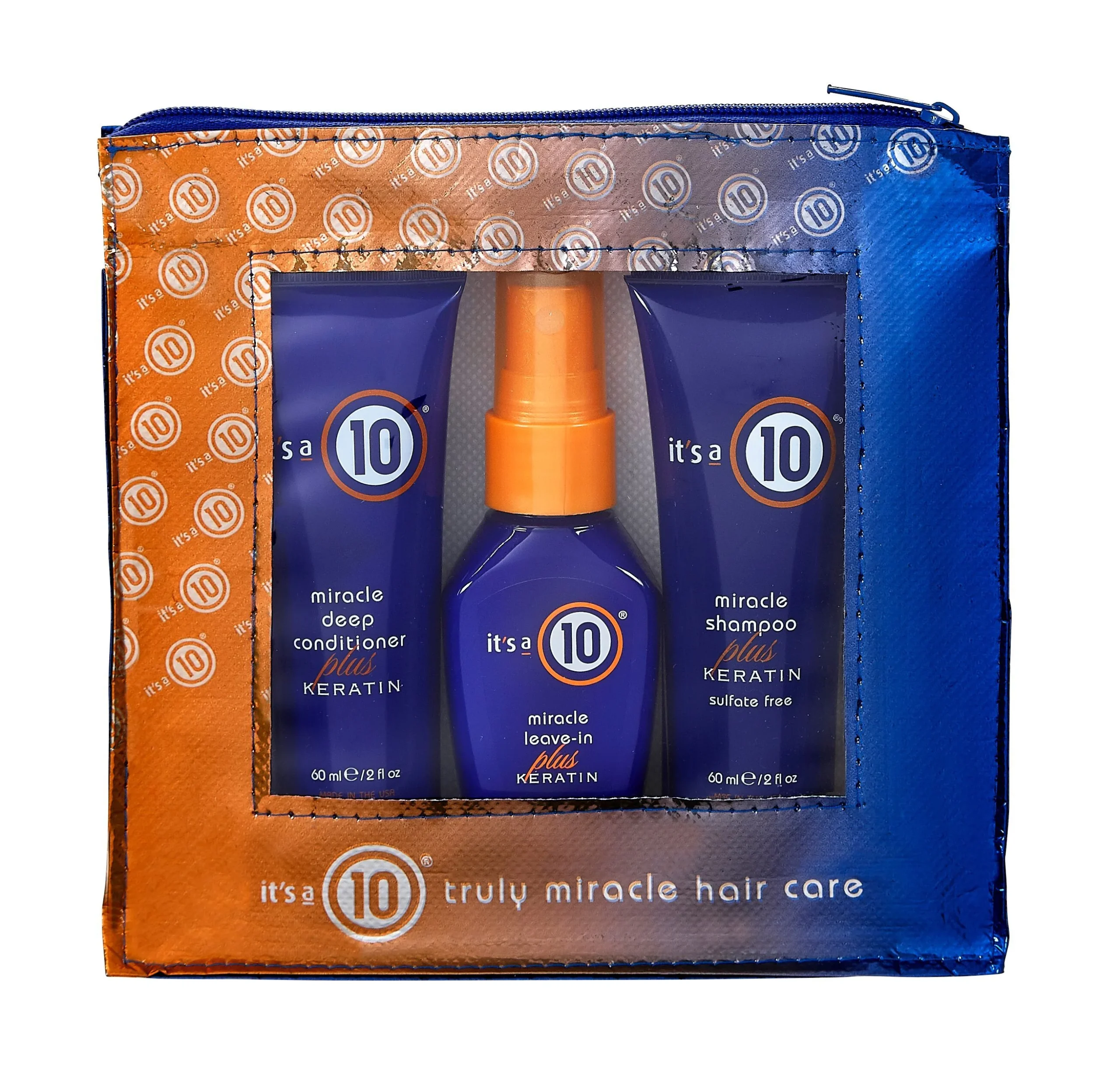 It's a 10 Miracle Keratin Collection Travel Set