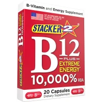 B12 10,000% + Extreme Energy - 20 Capsules
