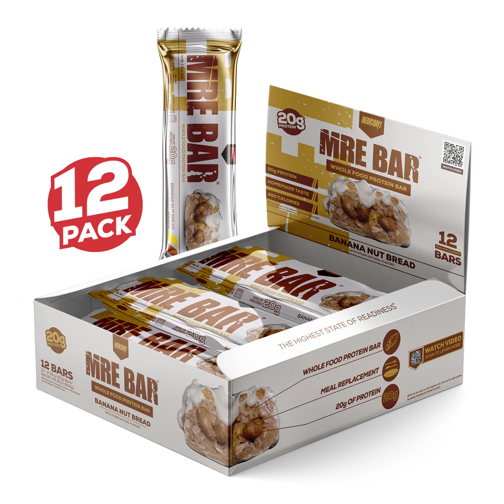 MRE PROTEIN BAR - BANANA NUT BREAD