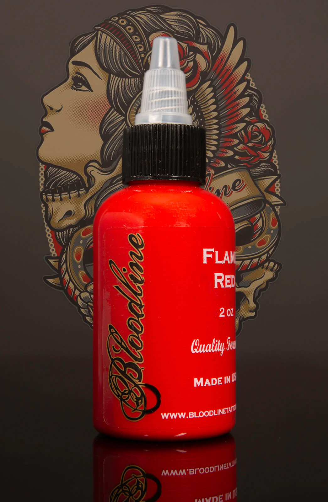 FLAME RED - 2 Oz