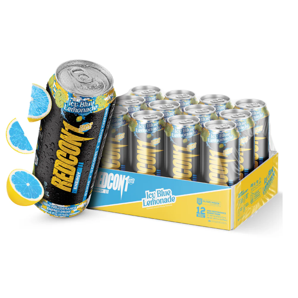 REDCON1 ENERGY - ICY BLUE LEMONADE