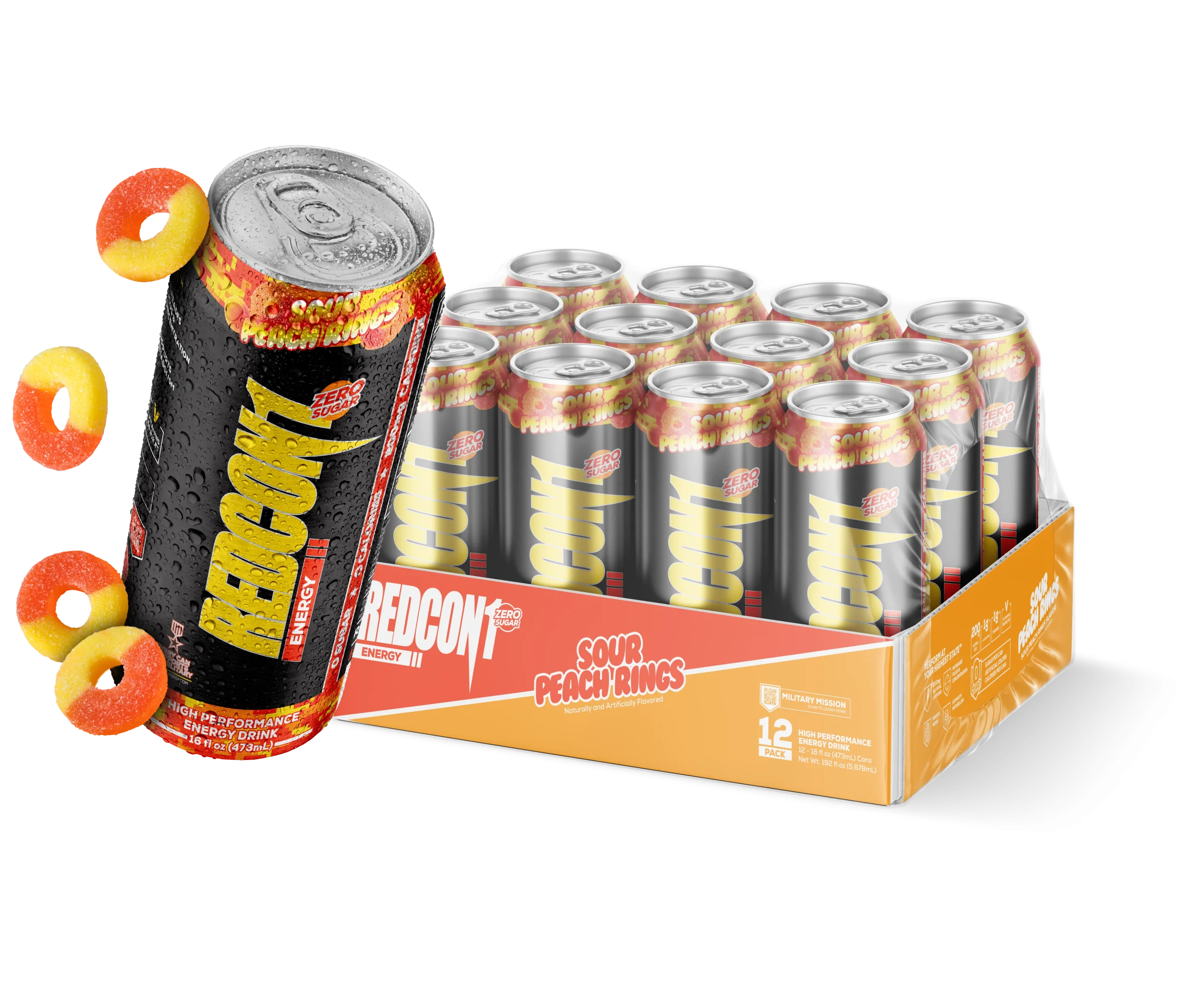 REDCON1 ENERGY - SOUR PEACH